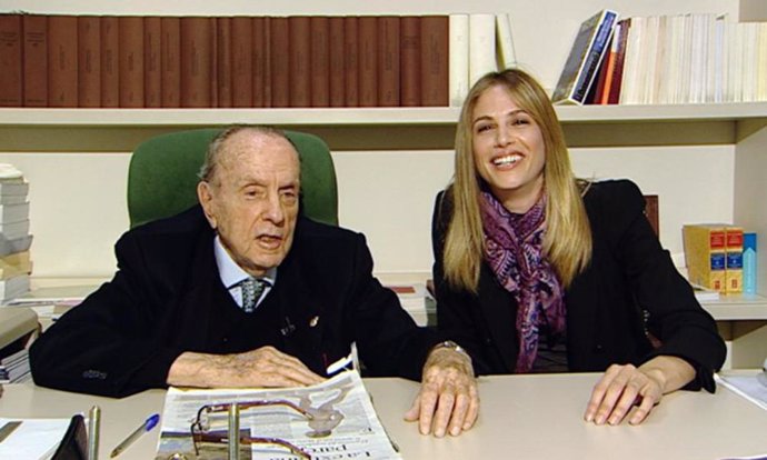 Manuel Fraga y Martina Klein en El Club del Chiste