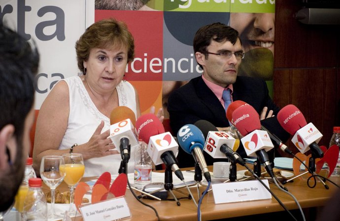 Maravillas Rojo y Alberto Durán