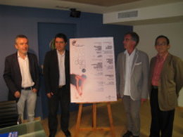 El consejero Cruz en la presentación de la temporada de Danza 2010-2011 