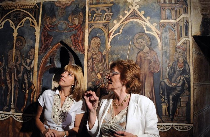 Pinturas restauradas en la Capilla del Reconditorio de la Catedral de Valencia