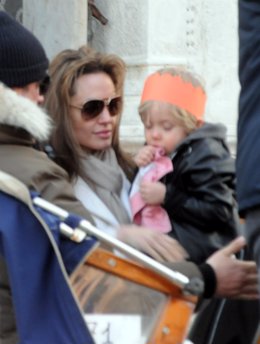 Angelina Jolie y su hija Shiloh