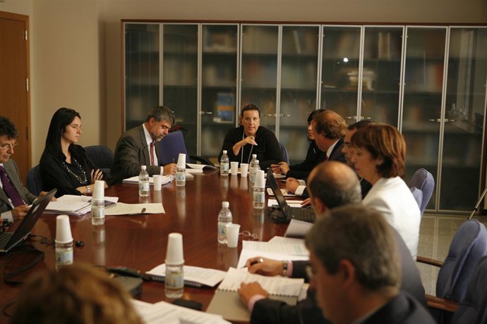 Imagen de una de las reuniones del Consorcio de Rehabilitación Turística del Sur