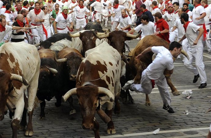 2º encierro de los Sanfermines 2010
