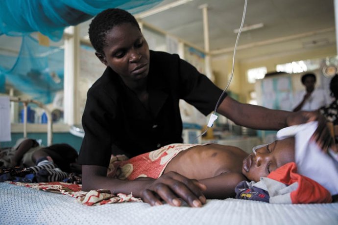 Pacientes en África