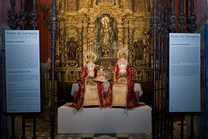 Santa Ana, la Virgen y el Niño en la Parroquia de Santa Ana de Triana 