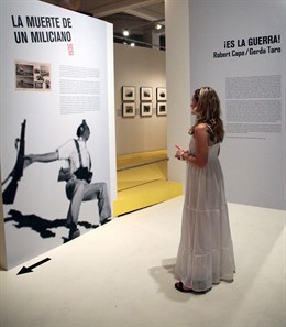 Exposición de Robert Capa y su pareja Gerda Taro 