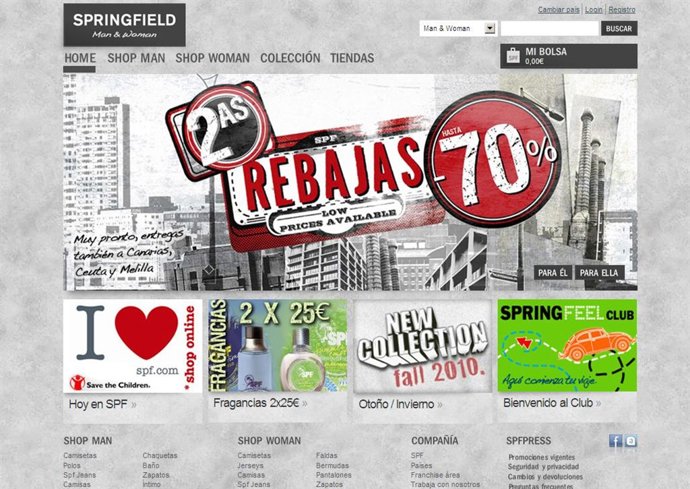 Página web de Springfield