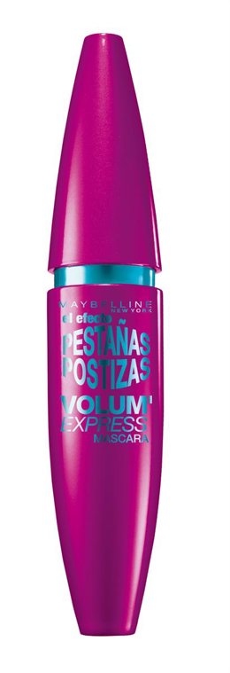 Máscara de pestañas efecto pestañas postizas.