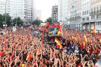 El 67% de los asturianos se declararon más felices durante el torneo