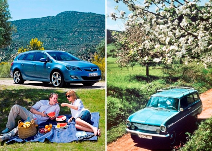 Historia de los 'caravan' de Opel