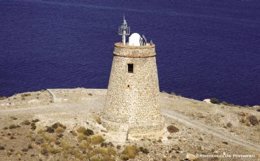 Faro de Punta Polacra, donde fue localizada la patera