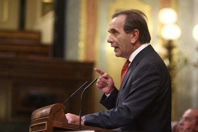 José Antonio Alonso, en el Debate