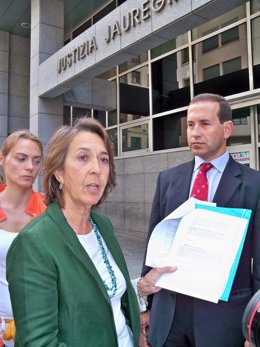 Marisa Arrúe presenta denuncia ante la fiscalía anticorrupción