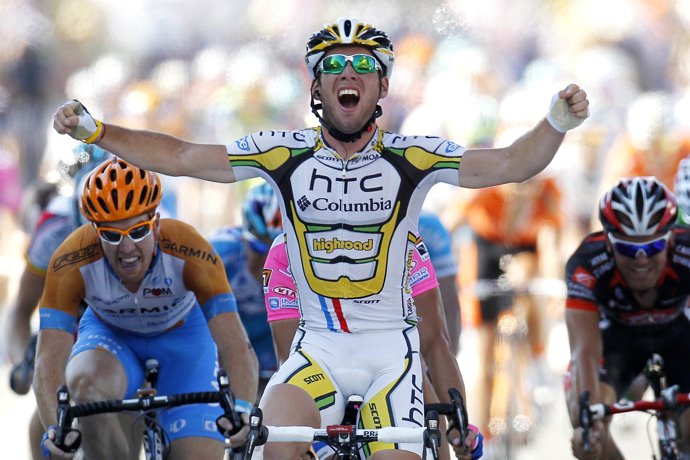 El ciclista británico Mark Cavendish