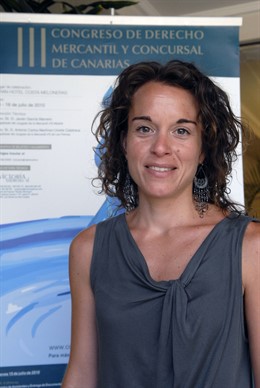 La secretaria judicial del Juzgado de lo Mercantil número 6 de Madrid, María Pal