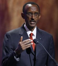 ONG protestan contra Kagame