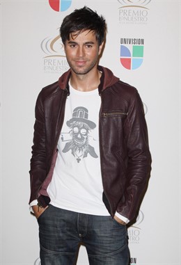 El cantante español, Enrique Iglesias 
