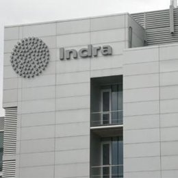 Indra fachada edificio
