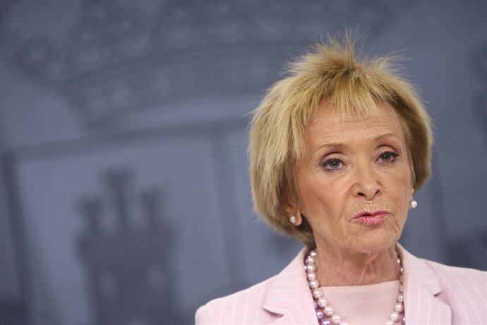 María Teresa Ferández de la Vega, vicepresidenta primera del Gobierno