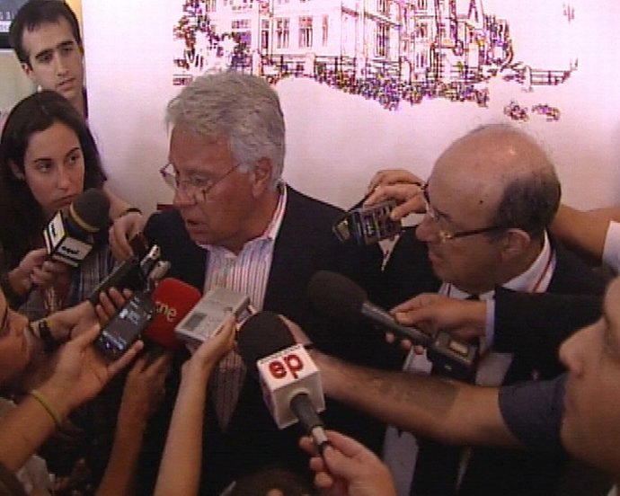 Felipe Gonzalez sobre que Zapatero puede y debe agotar la legislatura T