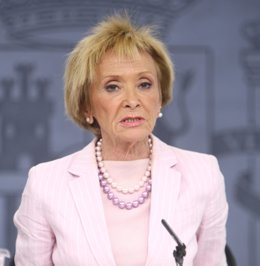 Vicepresidenta primera del Gobierno, María Teresa Fernández de la Vega