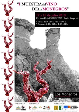 muestra de vino monegros