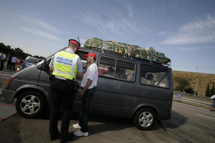 Control en La Jonquera