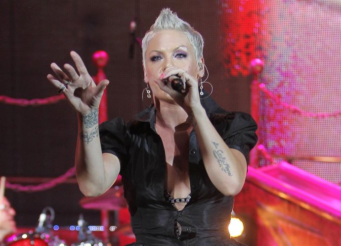 La cantante Pink
