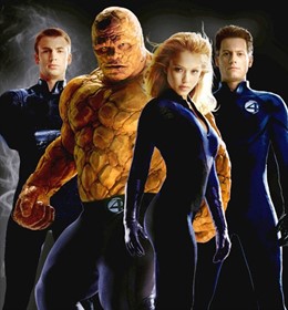 jessica alba y los cuatro fantásticos