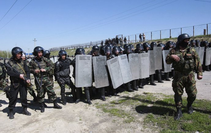 Disturbios en Kirguistán