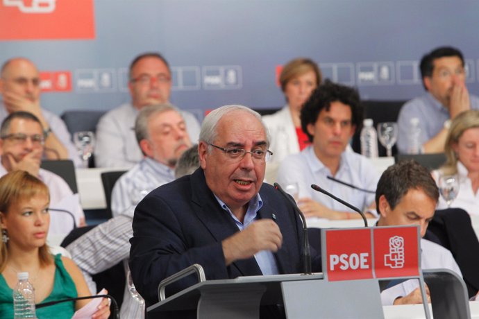 Areces en el Comité Federal del PSOE
