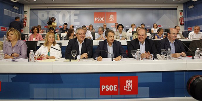 Zapatero en el Comité Federal del PSOEm