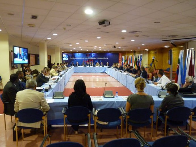 Conferencia Europea para la Reconstrucción de Haití que se celebra en Lugo.