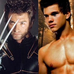 Hugh Jackman y Taylor Launter