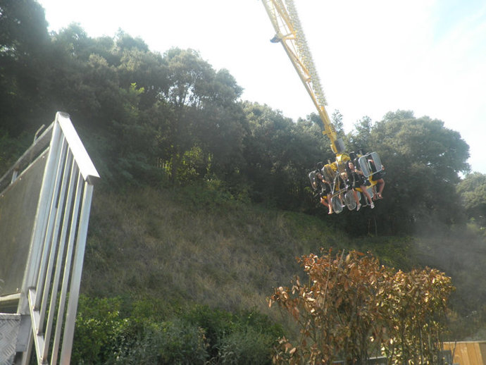 L'atracció, un dia abans de l'accident