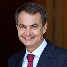 Primer plano del presidente de Gobierno, José Luis Rodríguez Zapatero