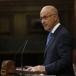 Duran i Lleida (CiU) en el Congreso en el Debate