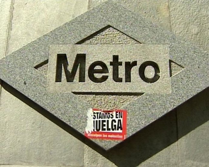 Huelga metro