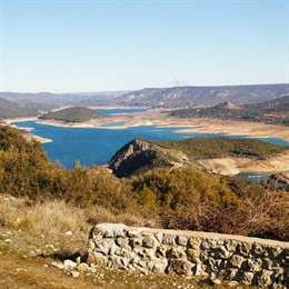 Pantano de Entrepeñas en Castilla La Mancha