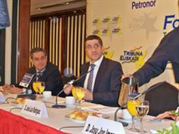 Patxi López, en el Fórum Europa