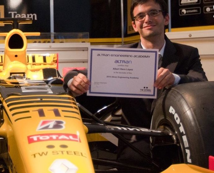 Albert Illera, ganador del Altran Engineering Academy