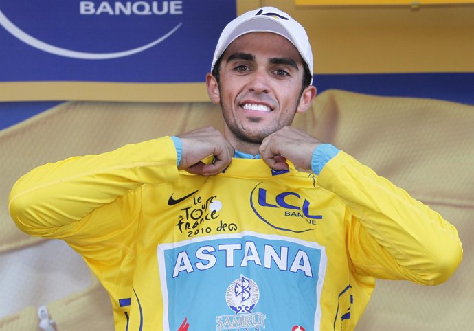 Contador se enfunda el amarillo