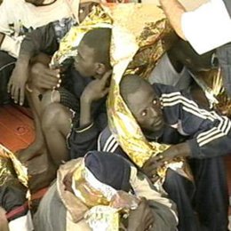 Patera inmigrantes dia