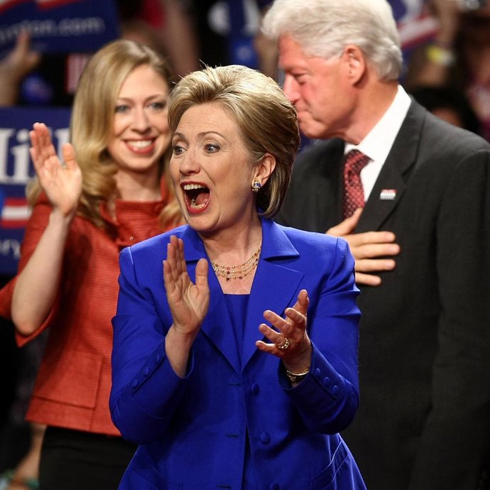 La familia Clinton