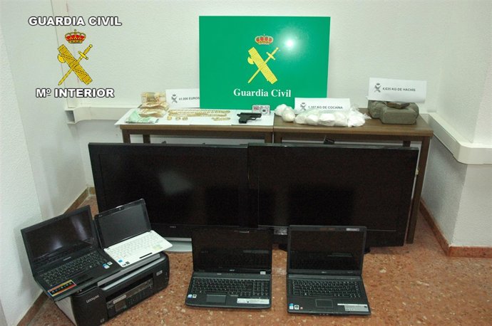 La Guardia Civil detiene a 11 personas en Las Palmas de Gran Canaria por un deli