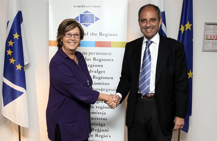 Francisco Camps y Mercedes Bresso