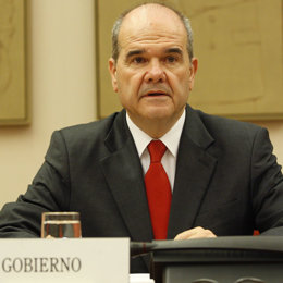 Vicepresidente tercero y ministro de Política Territorial, Manuel Chaves, 
