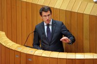 Feijóo urge cerrar cuanto antes el protocolo de fusión y ratifica que adaptará la Ley de Cajas gallega a la Lorca