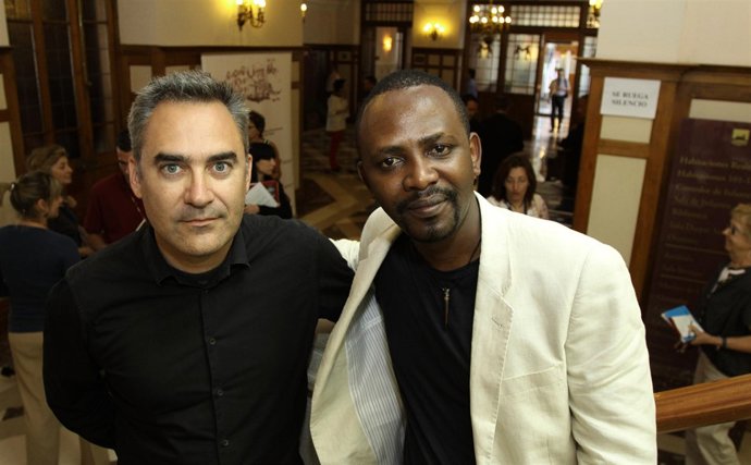 Gilbert Ndahayo y David Muñoz en la UIMP