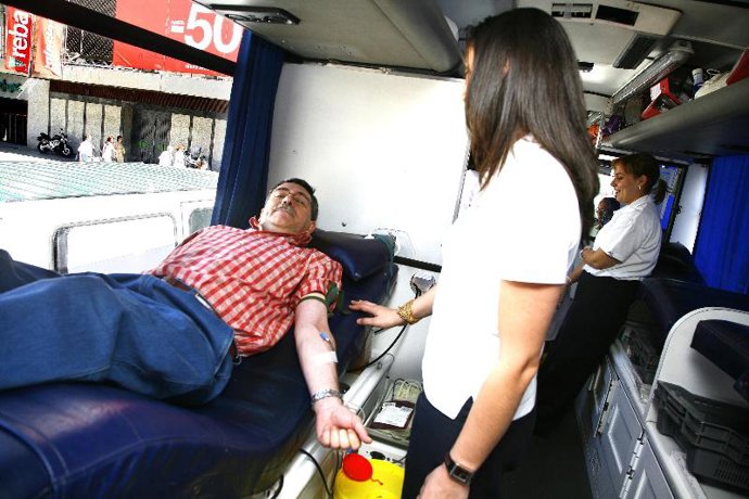 El autobús de la campaña de donación de sangre estará en Madrid hasta el 28 de j